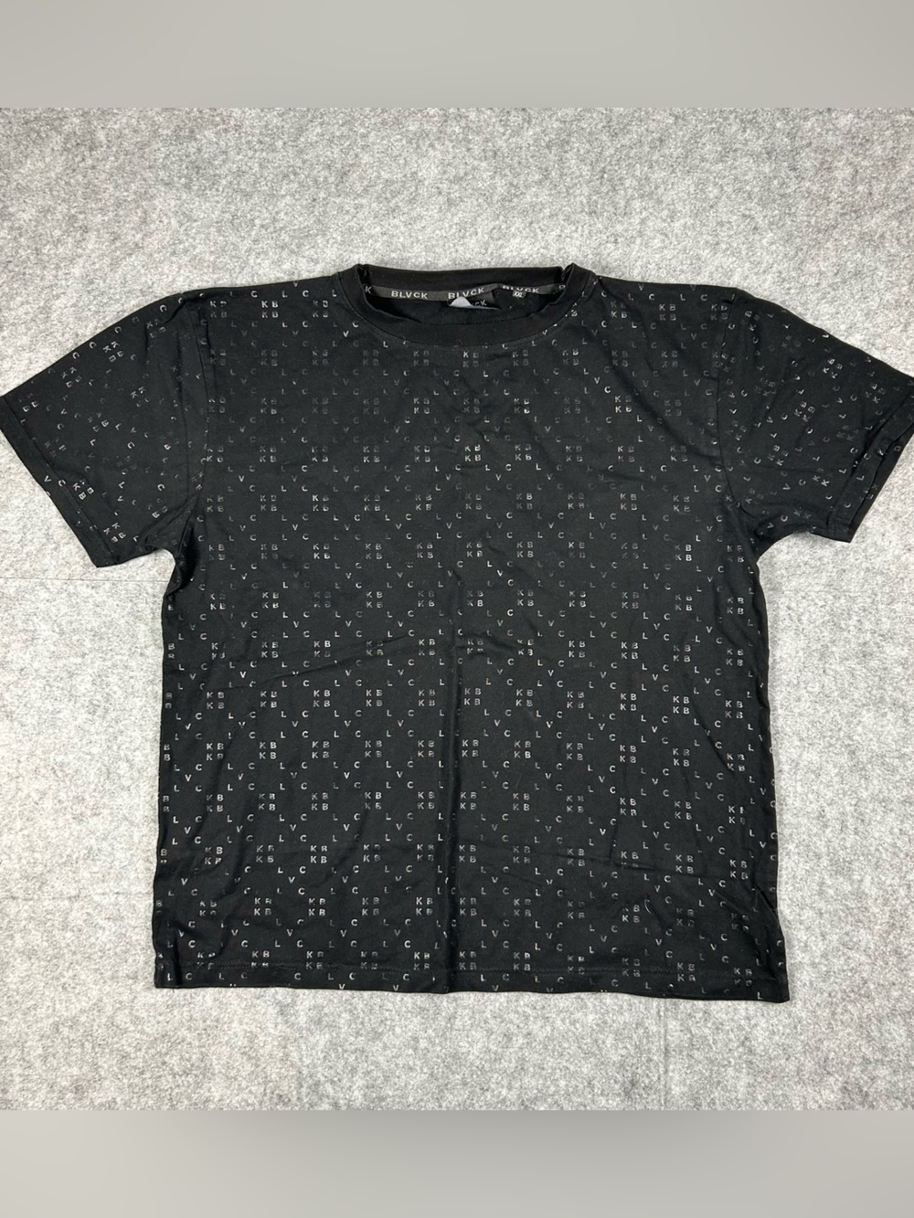 Blvck VCK Monogram AOP Monogram Streetwear T Shirt FITS Size Large